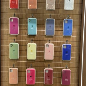 قاب سیلیکونی اصلی ایفون با ضمانت و مرجوعی  ، رنگ بندی مداد رنگی | ارسال رایگان!!
